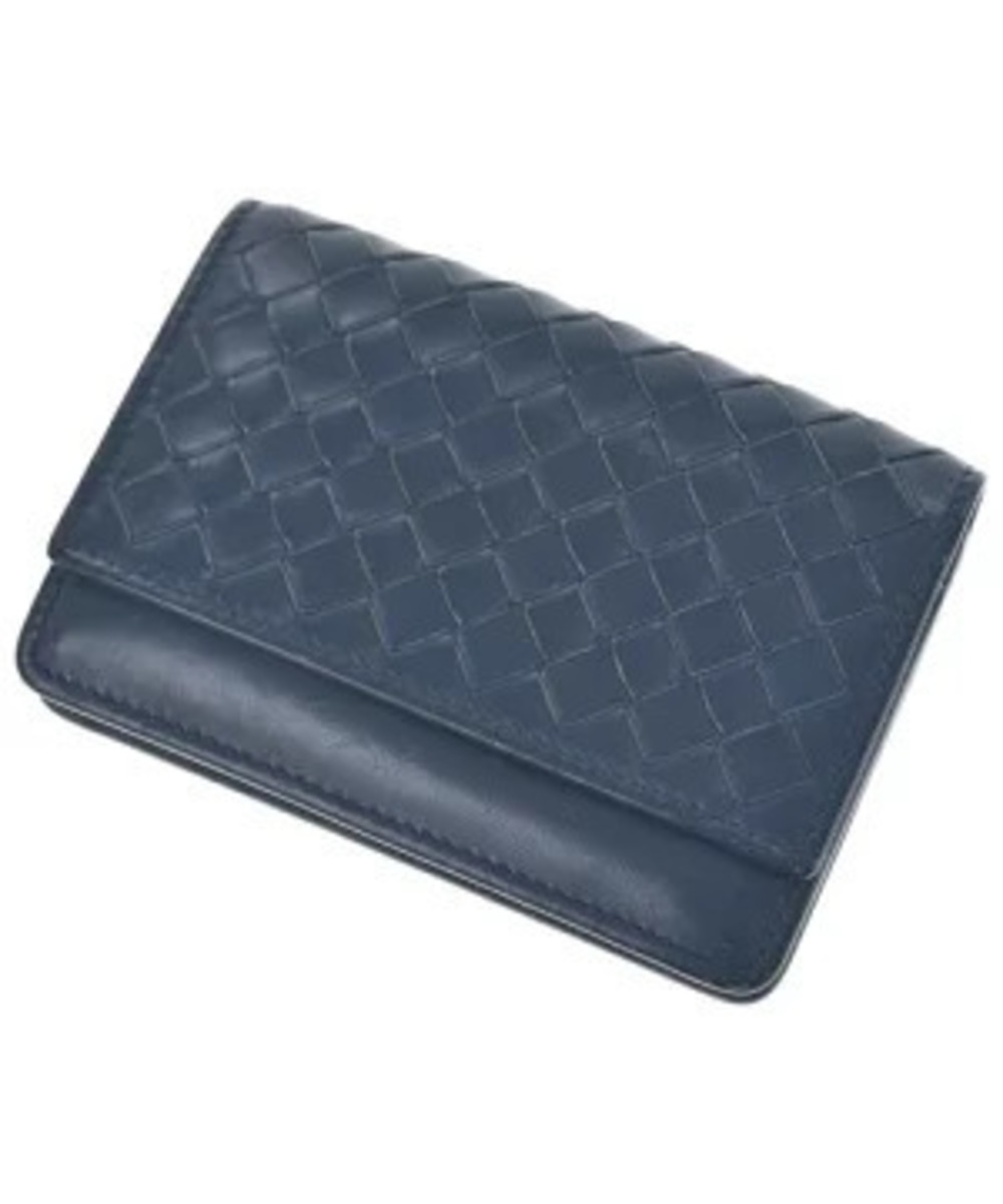 Bottega Veneta Wallet coin case Wallet Navy Blue
